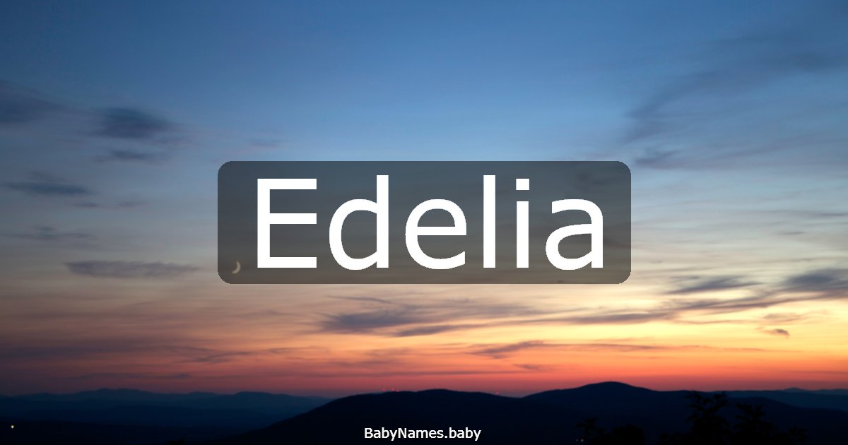 Edelia