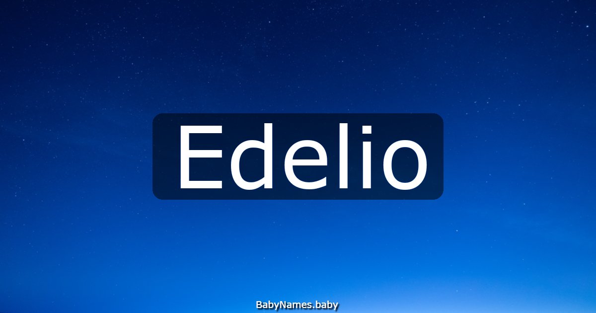 Edelio