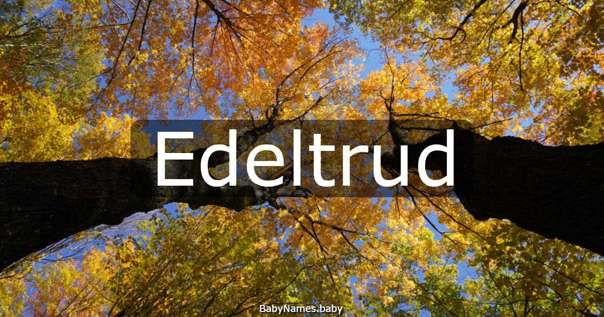 Edeltrud