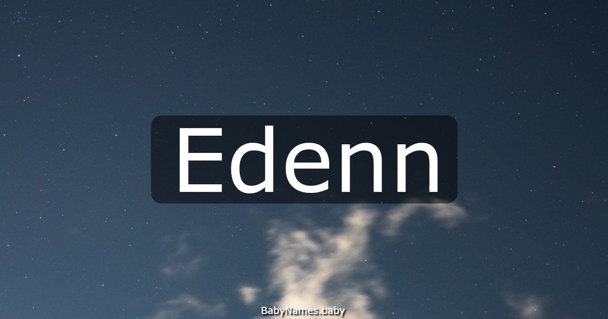 Edenn