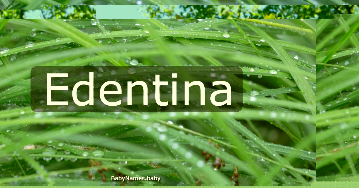 Edentina