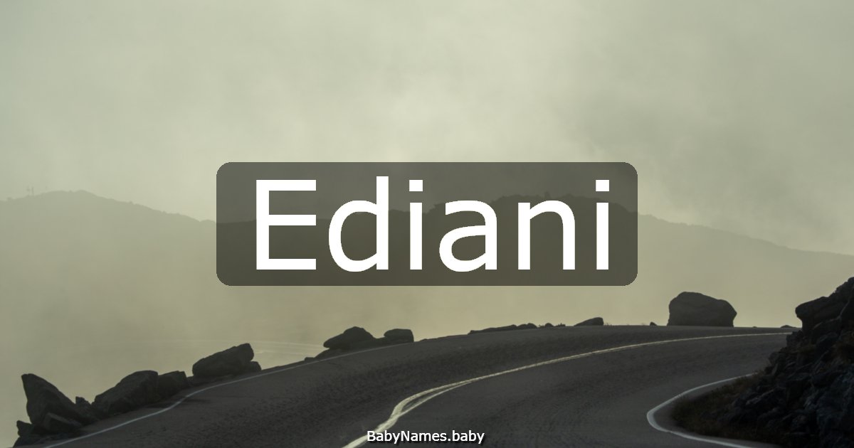 Ediani