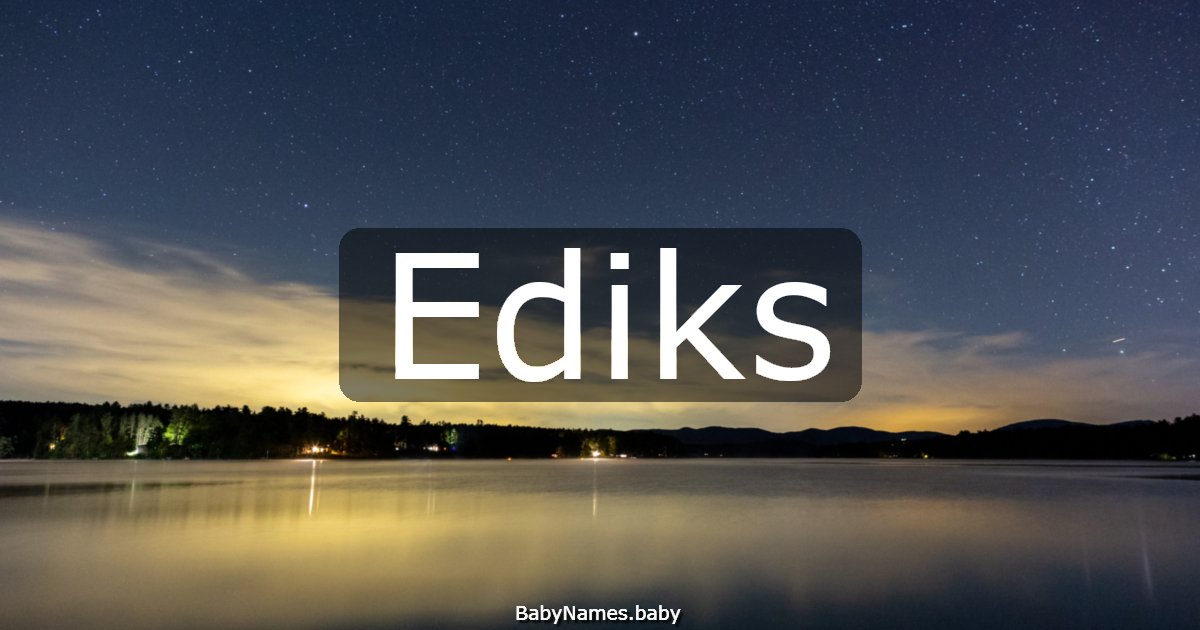 Ediks