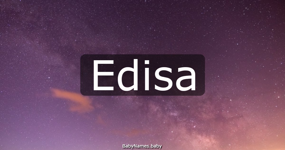Edisa
