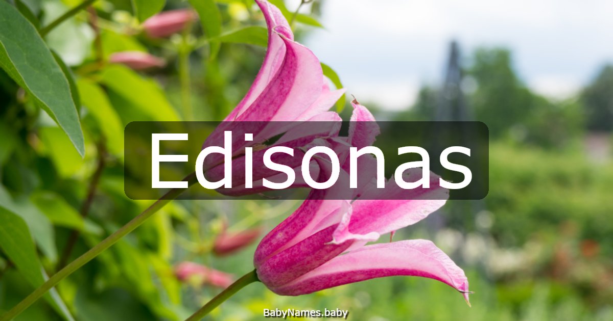 Edisonas