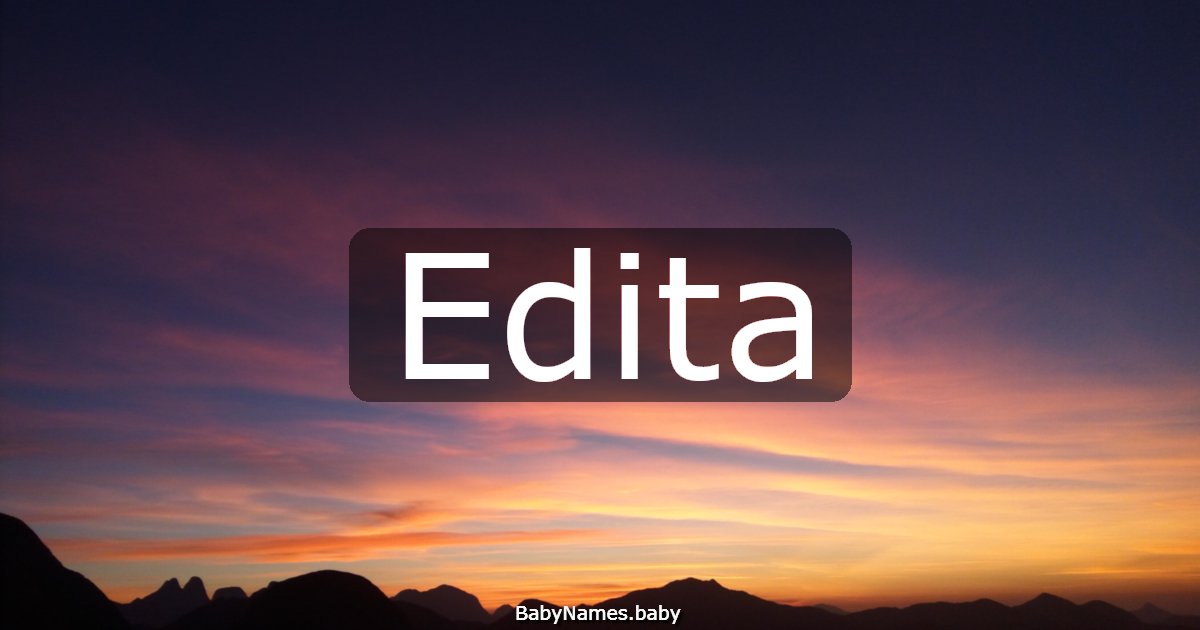 Edita