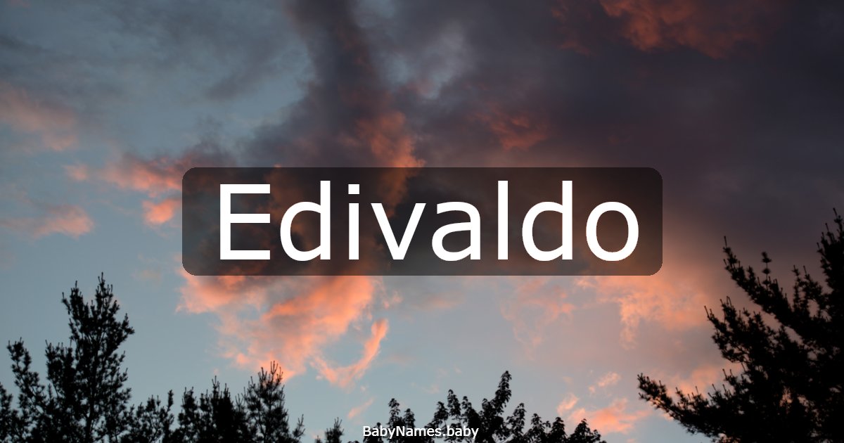 Edivaldo