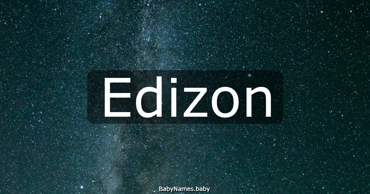 Edizon