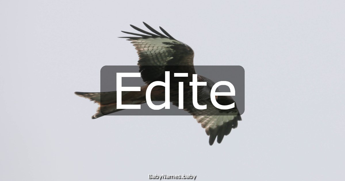 Edīte