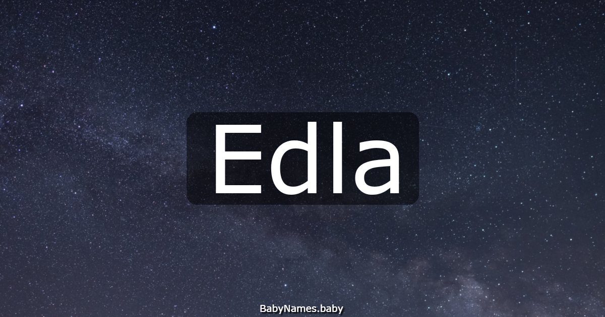 Edla