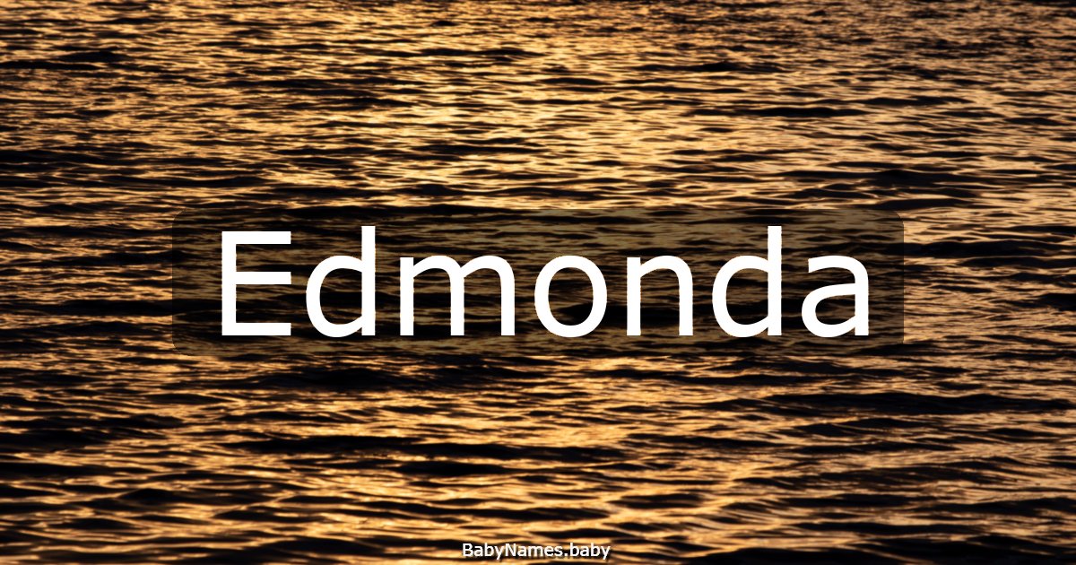 Edmonda