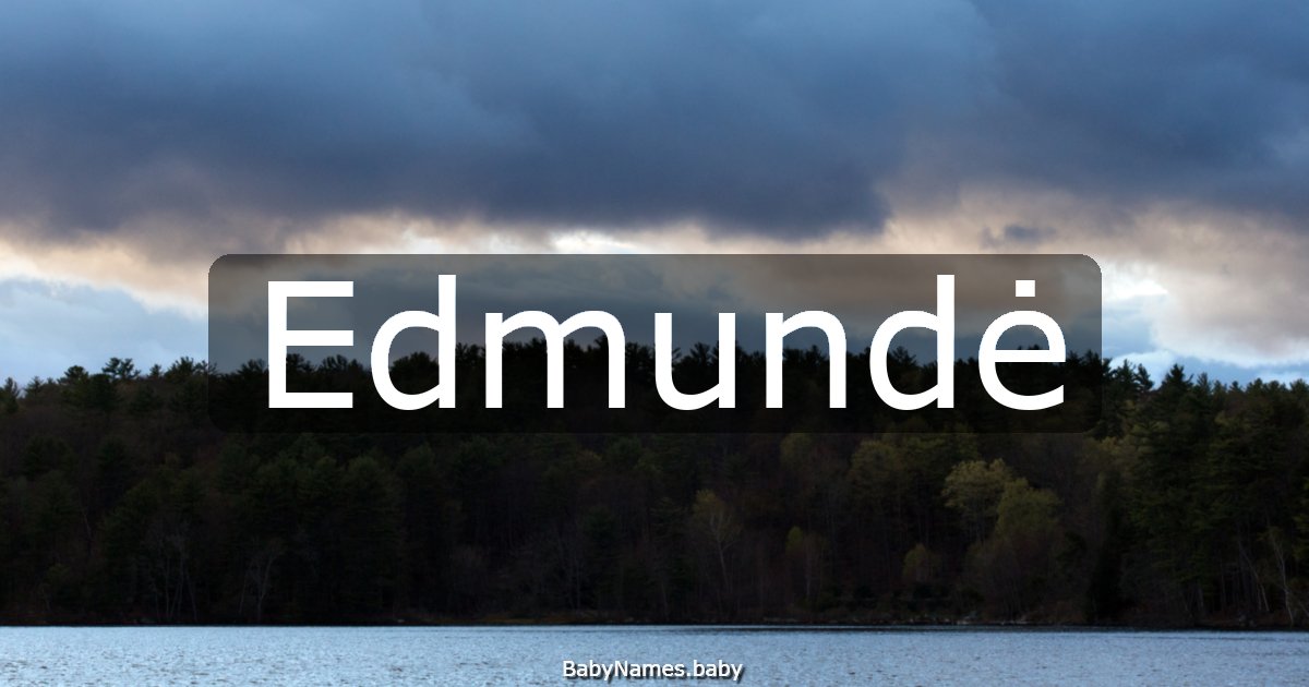 Edmundė