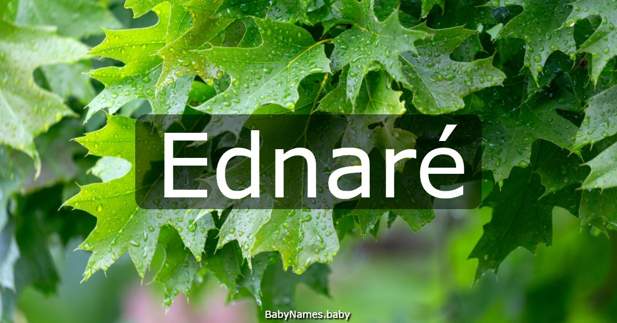 Ednaré