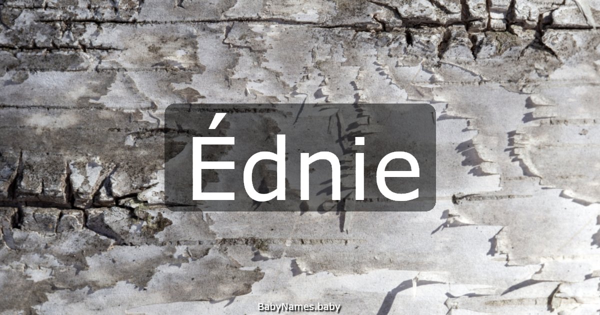 Édnie