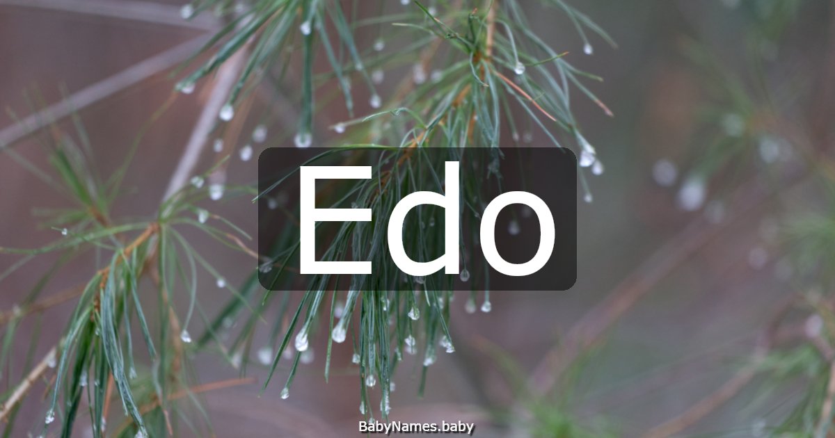 Edo