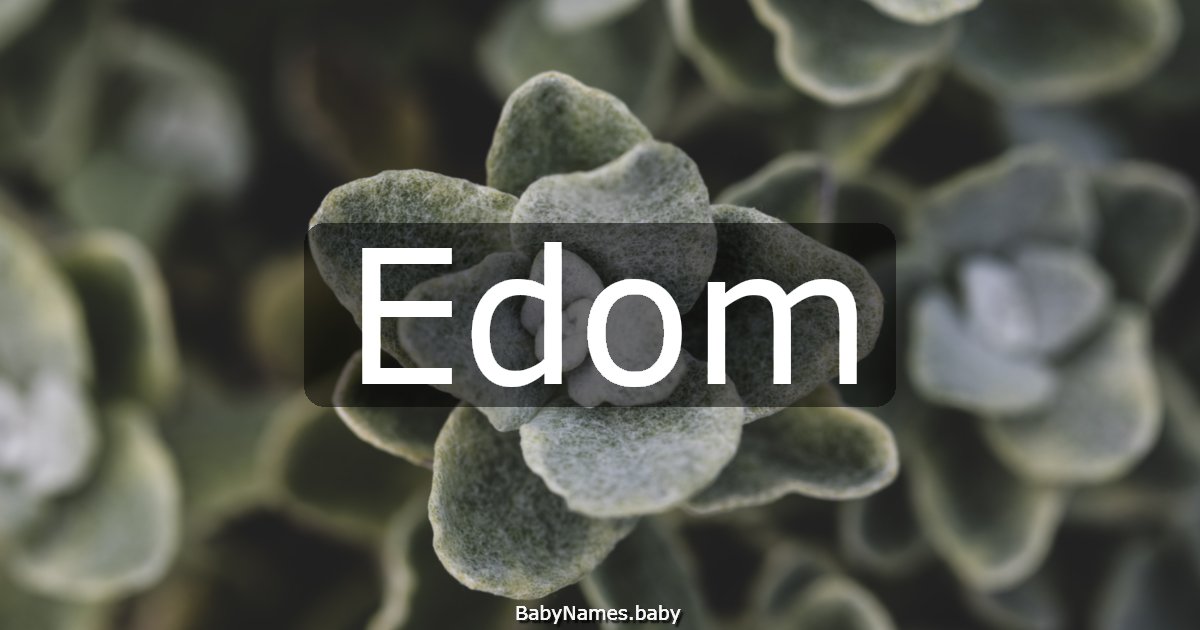 Edom