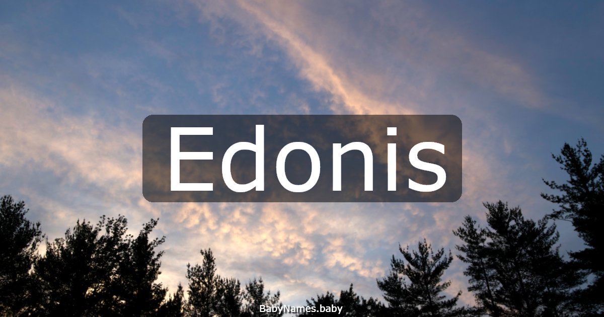 Edonis