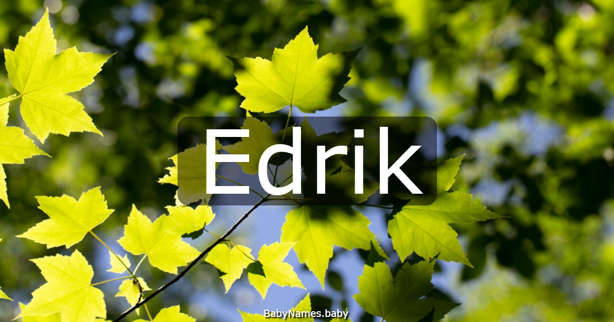 Edrik
