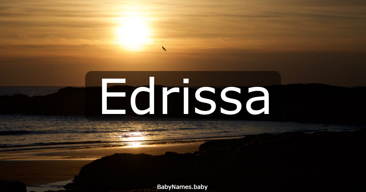 Edrissa