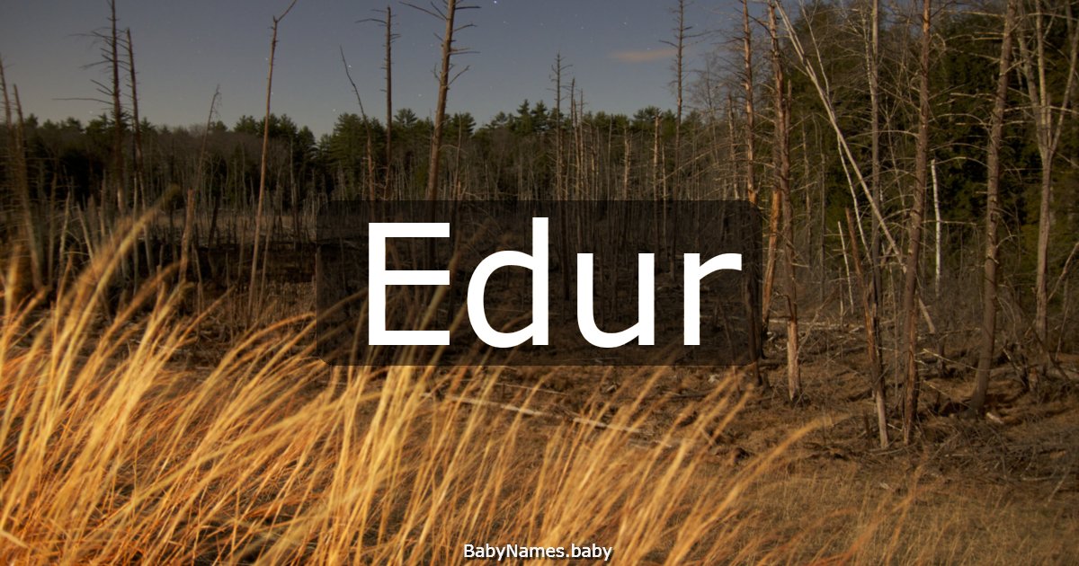 Edur