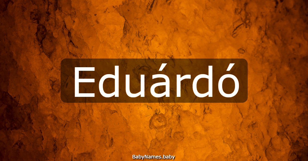 Eduárdó