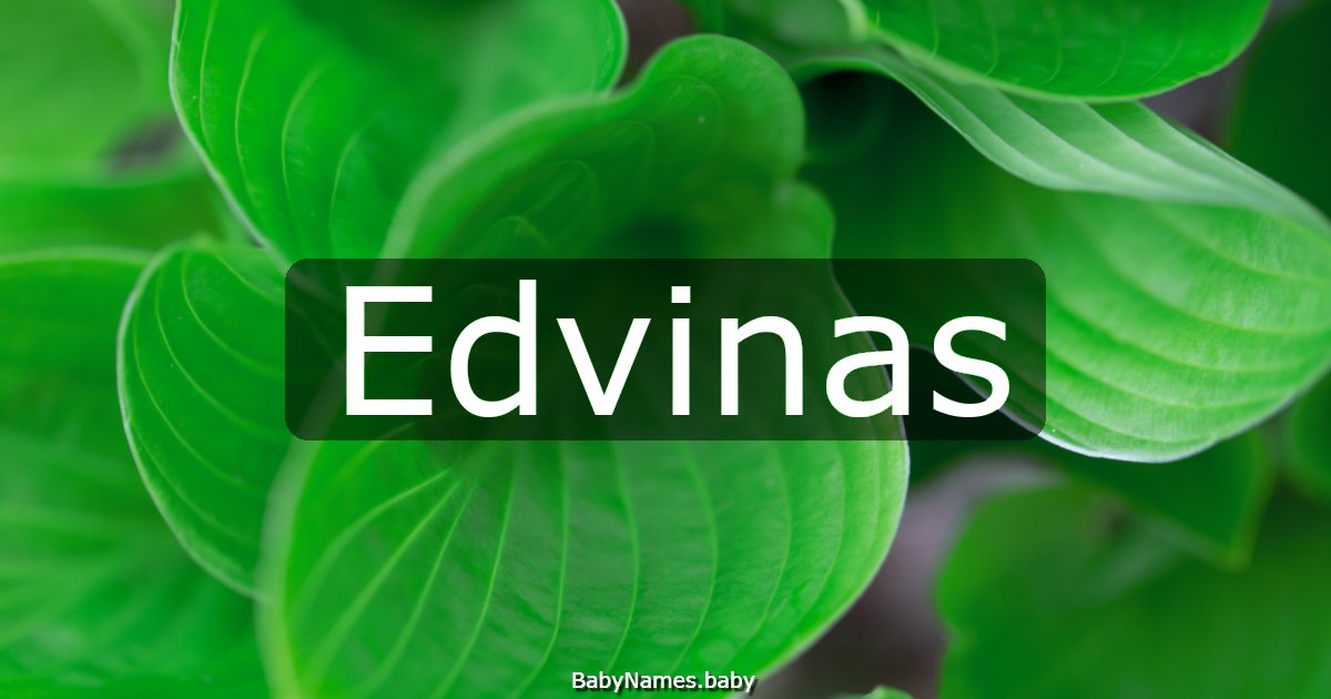Edvinas