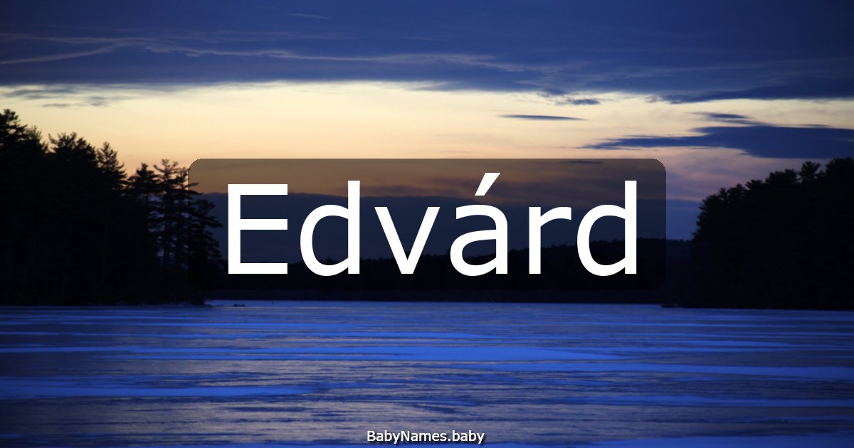 Edvárd