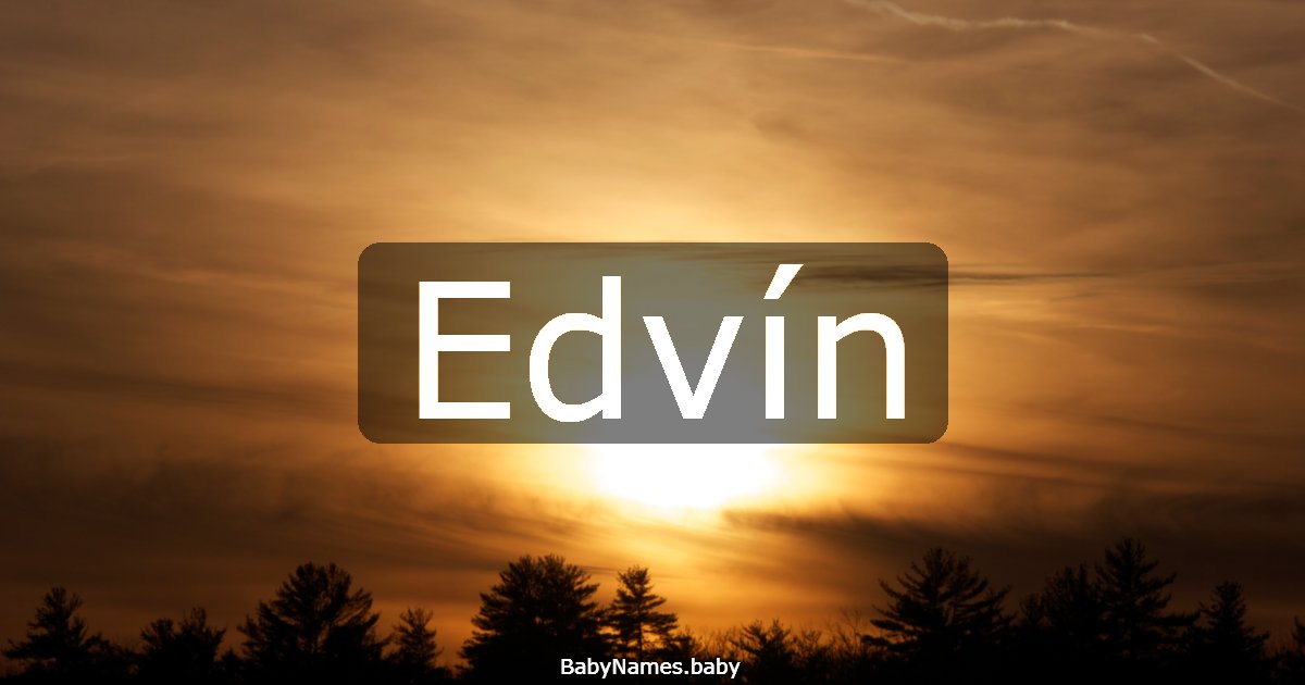 Edvín