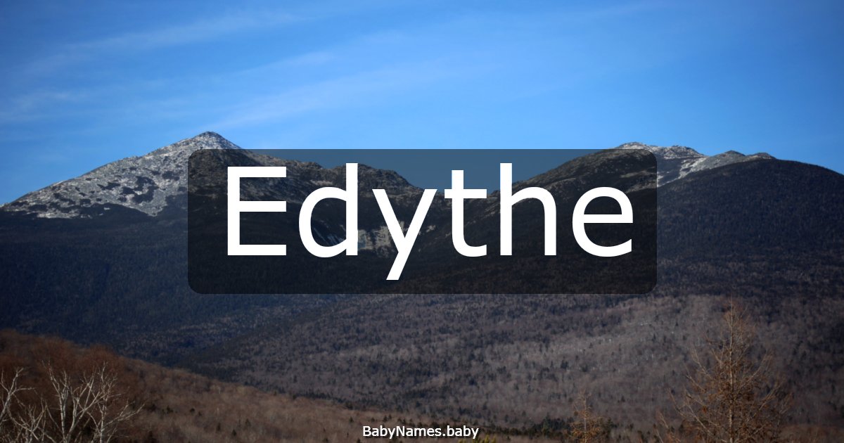 Edythe