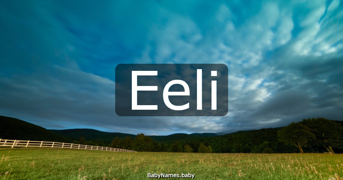 Eeli