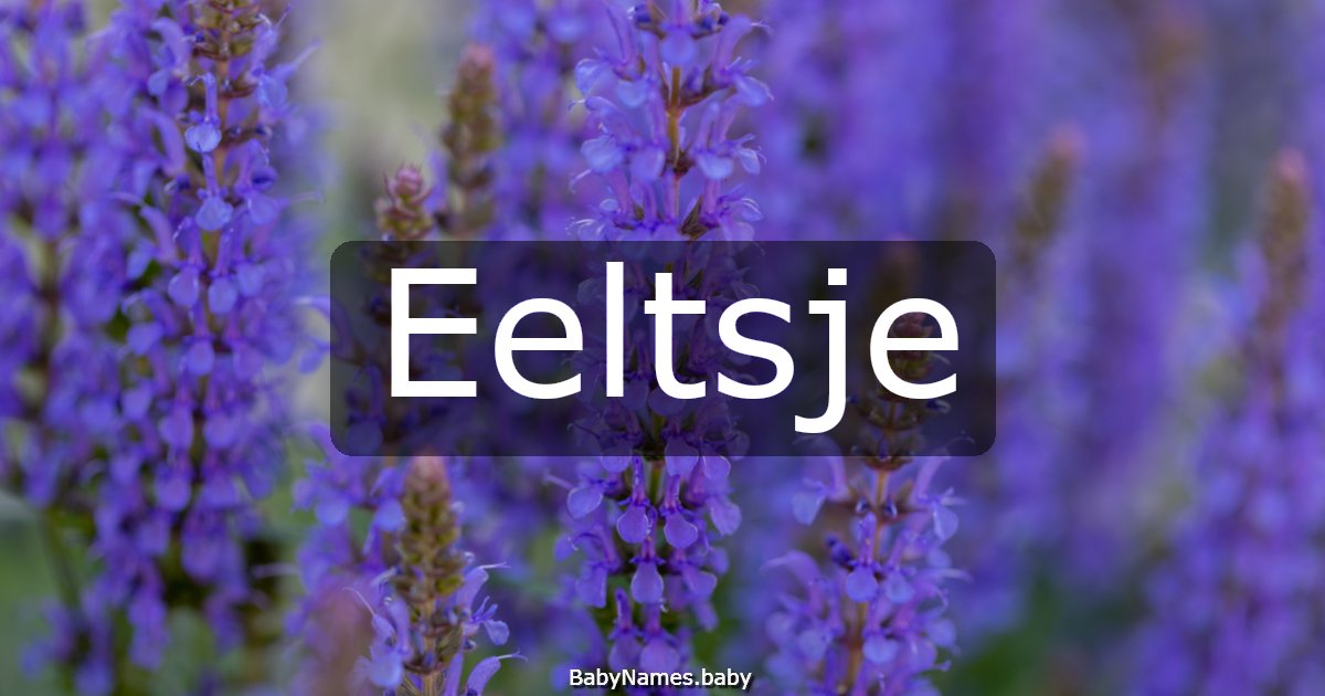 Eeltsje