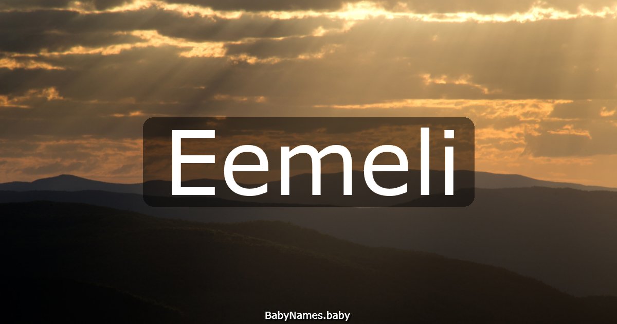 Eemeli