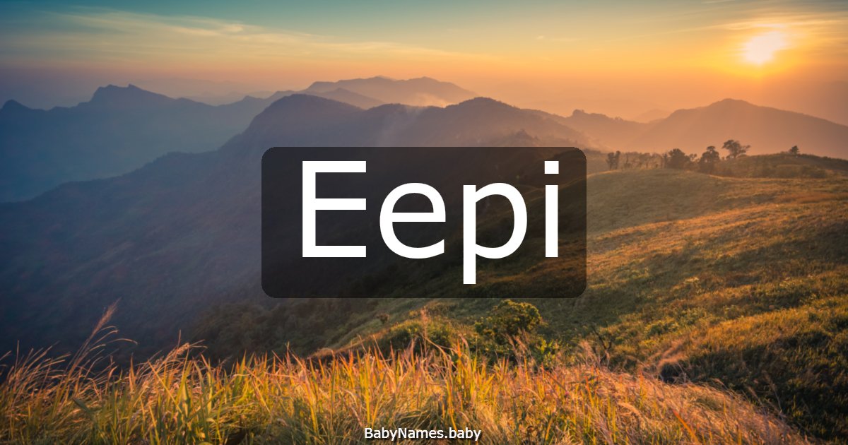 Eepi