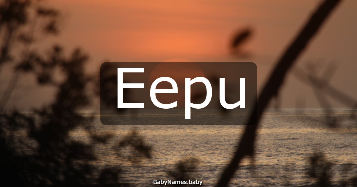 Eepu