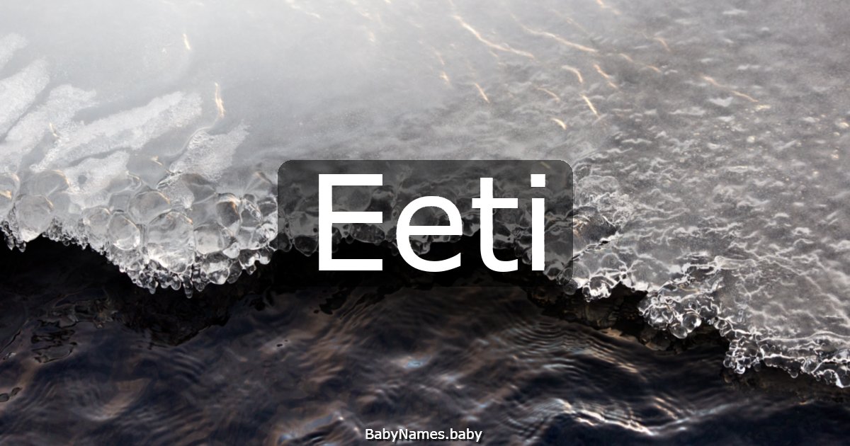Eeti
