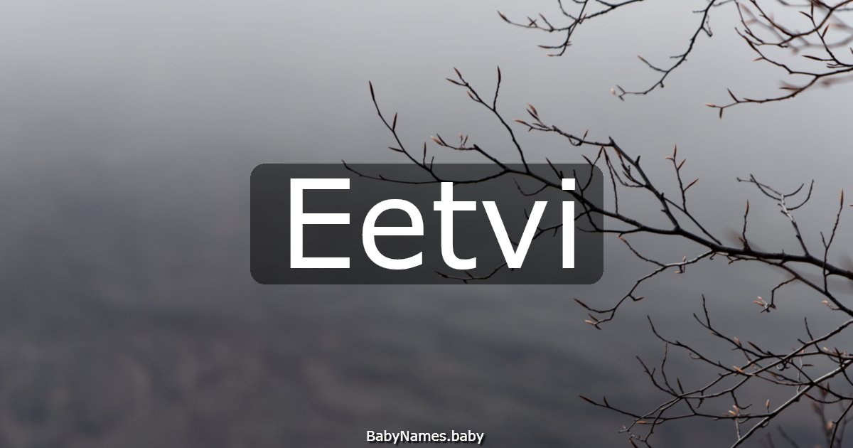 Eetvi