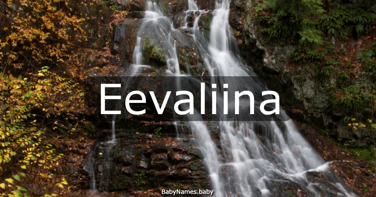 Eevaliina