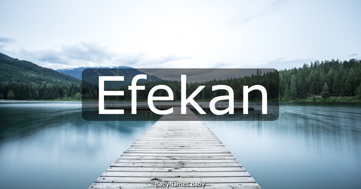 Efekan