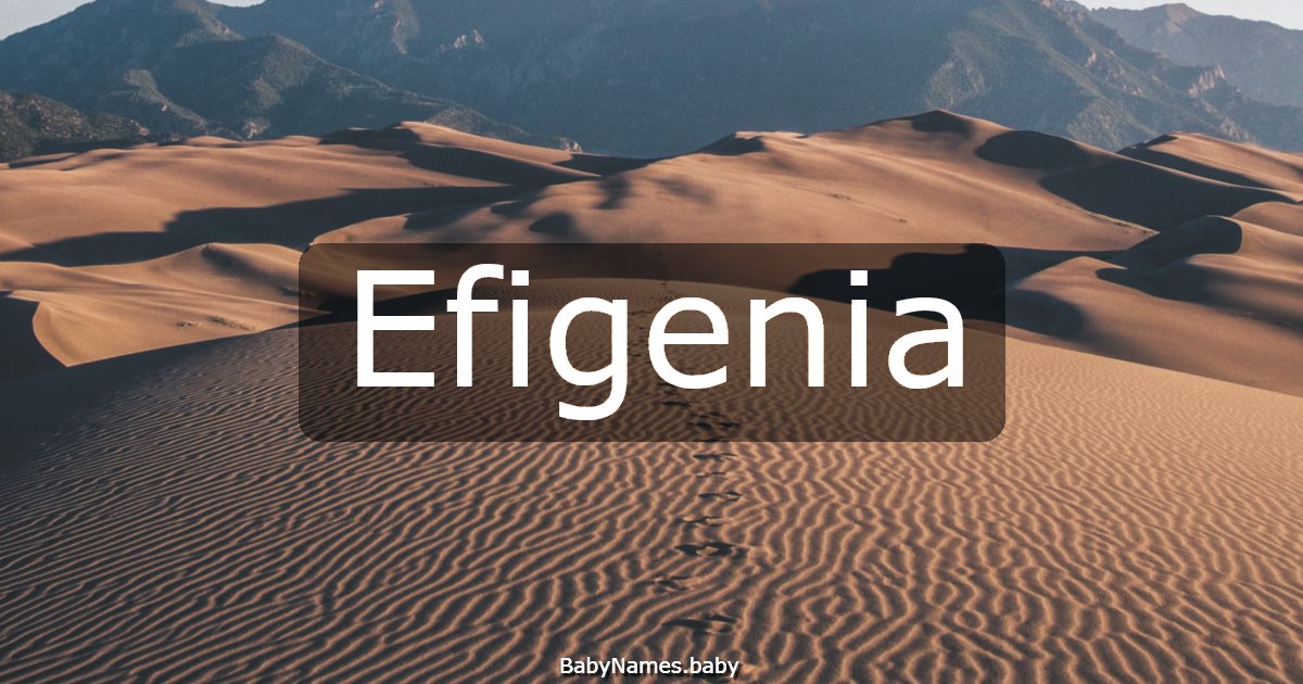 Efigenia