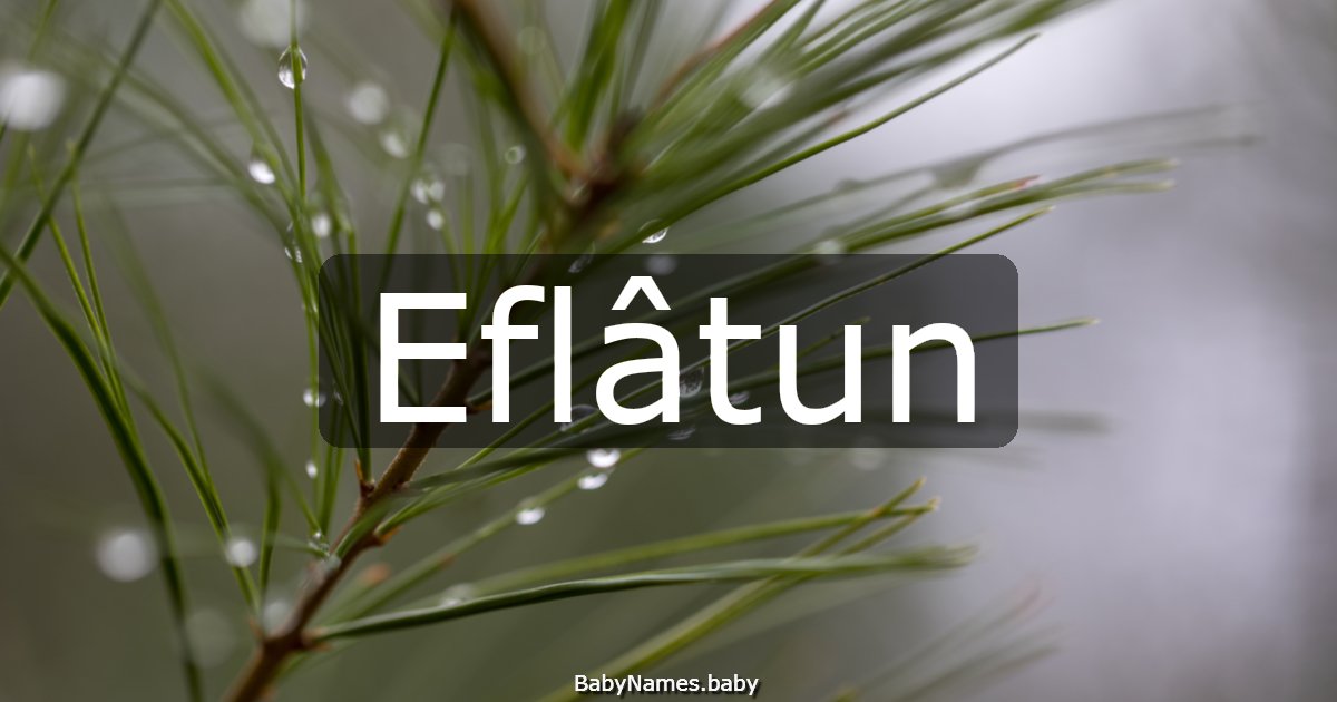 Eflâtun