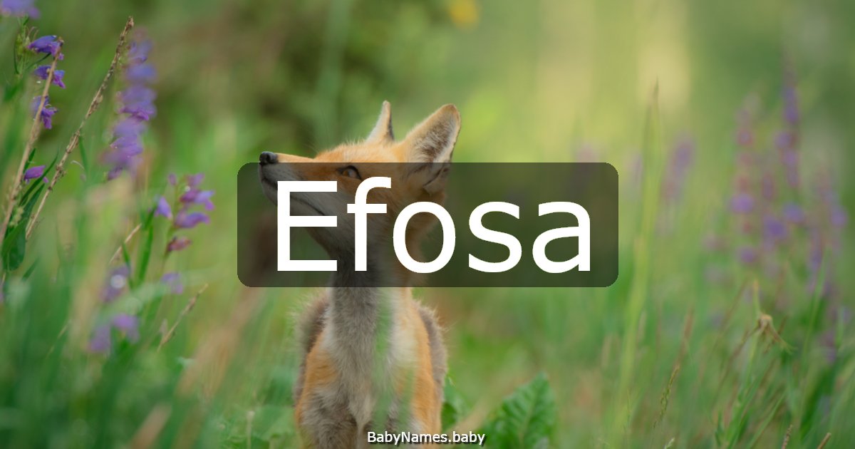 Efosa