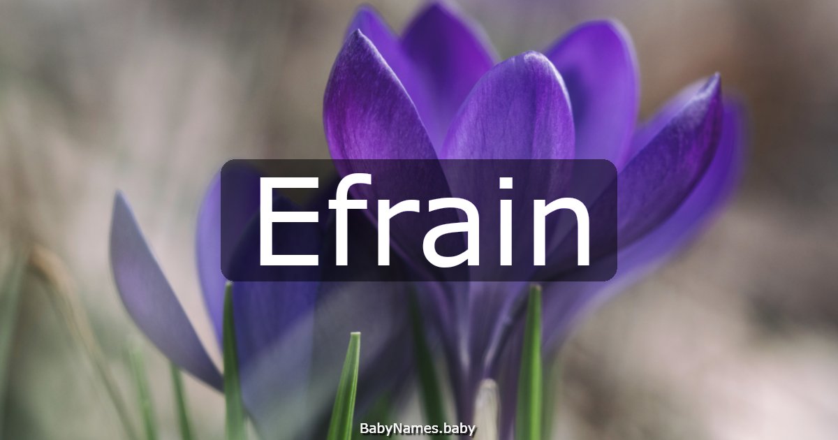 Efrain