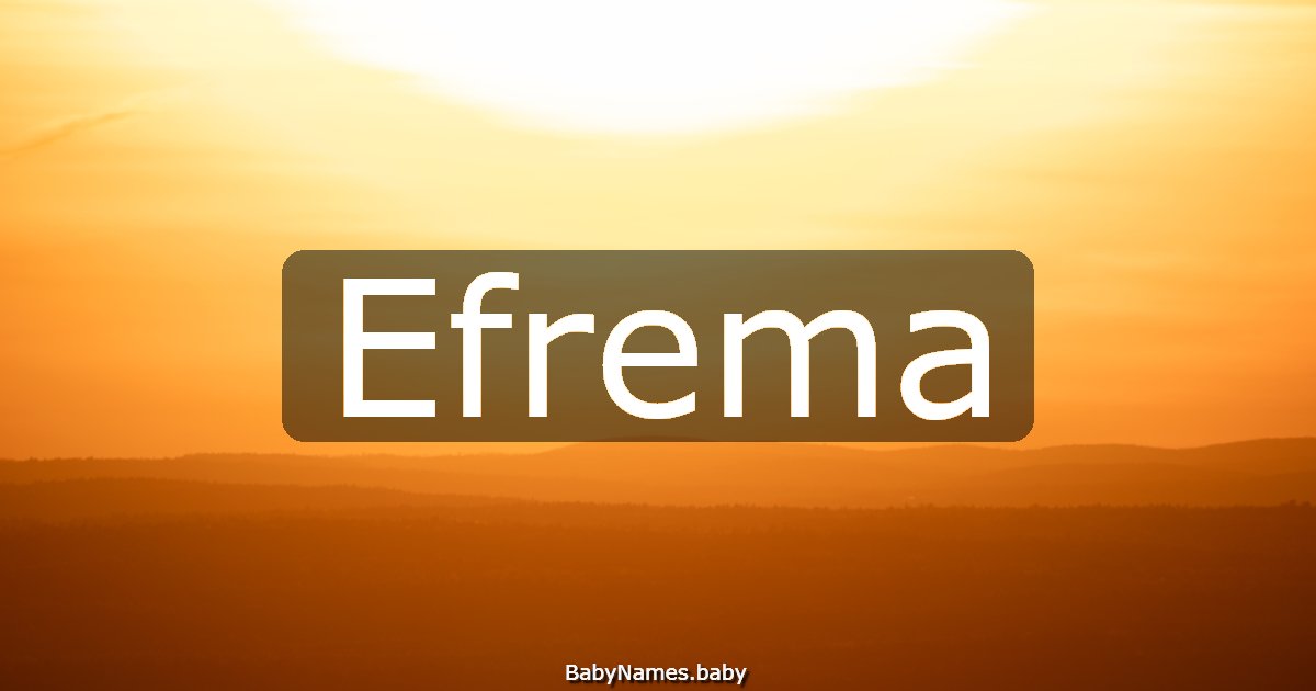 Efrema