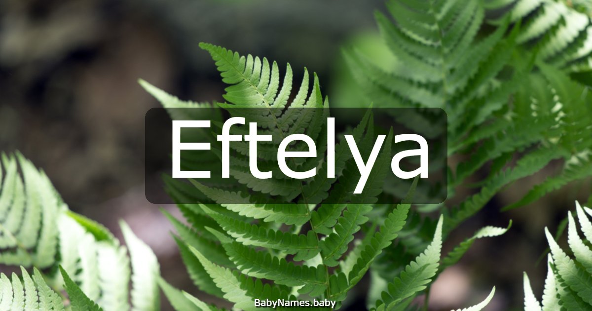 Eftelya