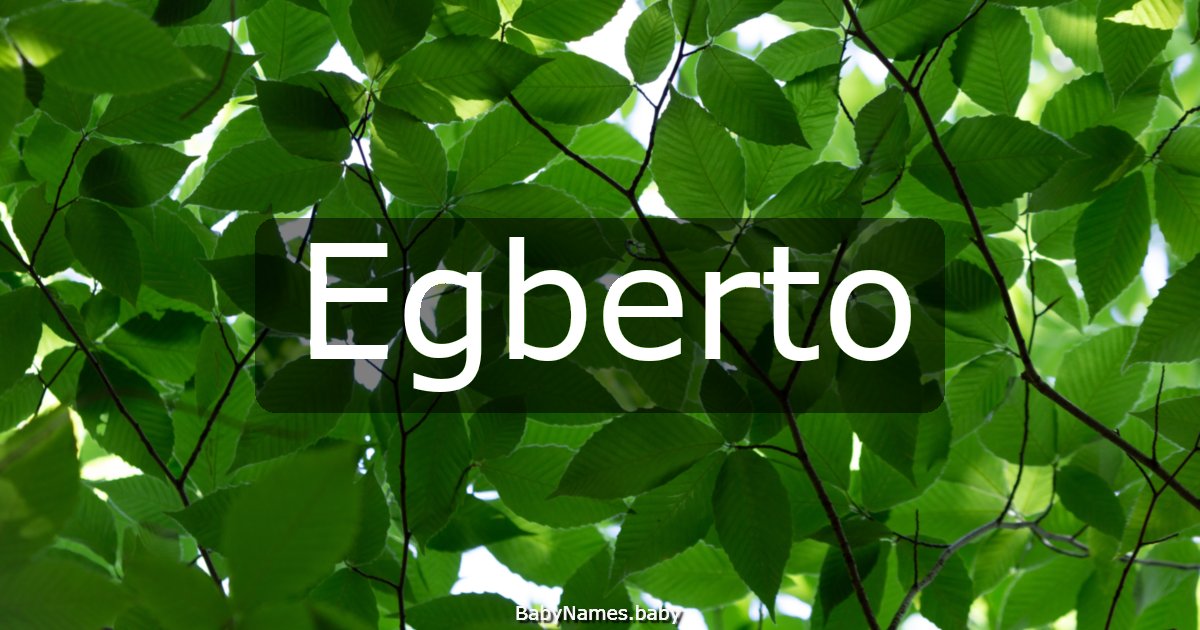 Egberto