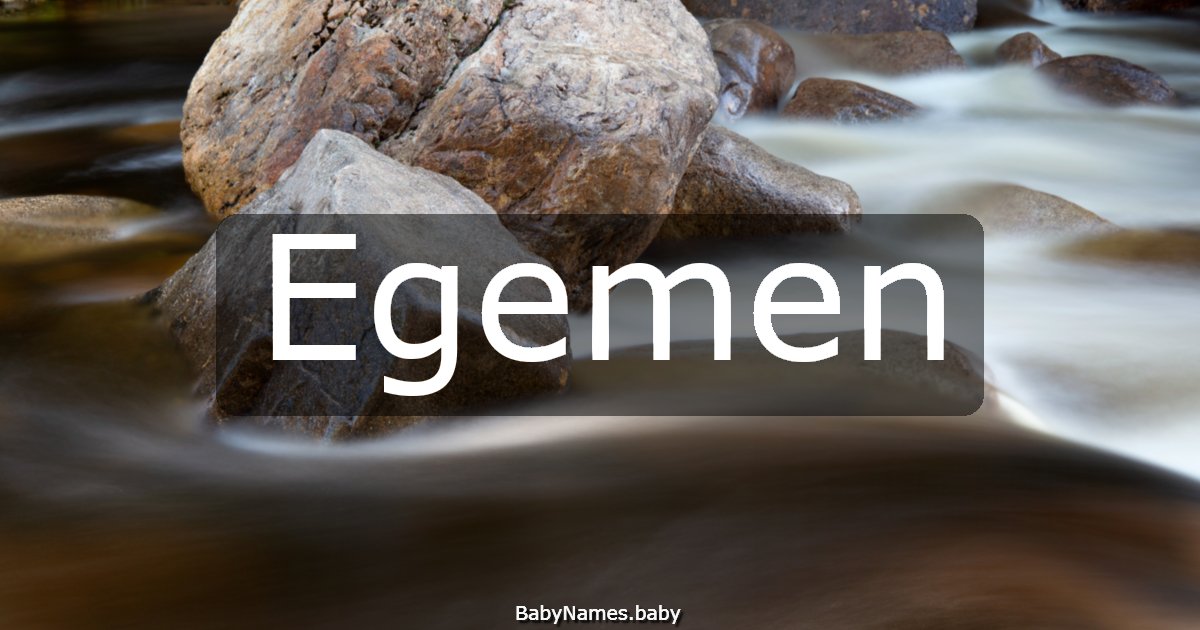 Egemen