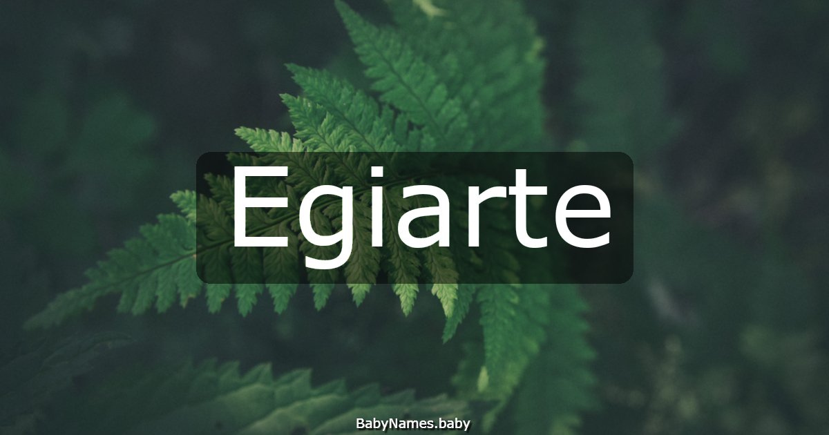 Egiarte