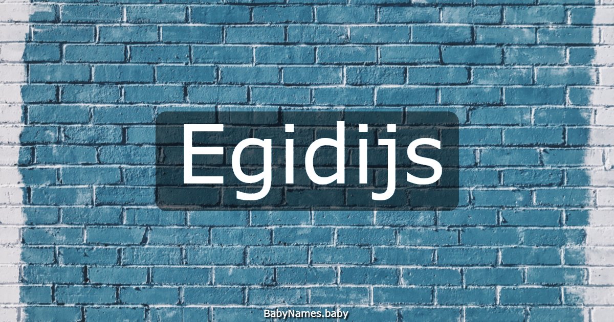Egidijs