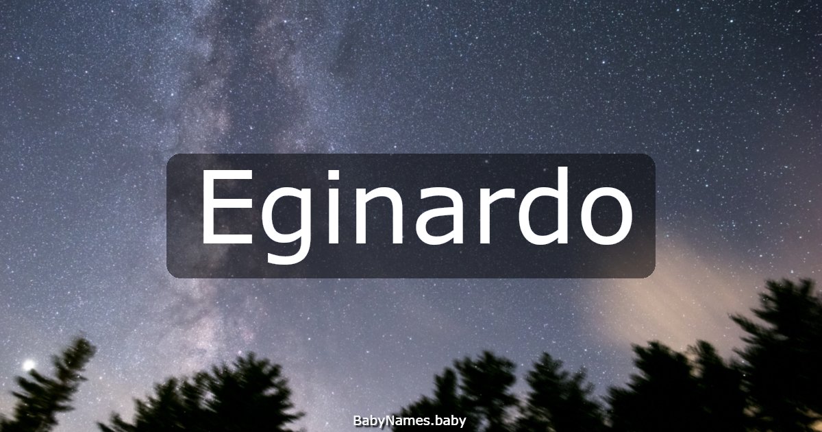 Eginardo