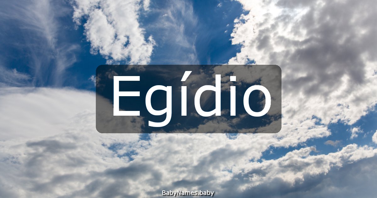 Egídio